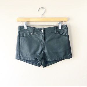 Forever 21 Faux Leather Shorts
